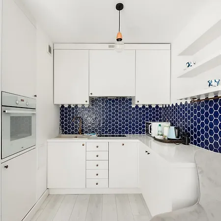 Zlota Blue Modern Daire Varşova